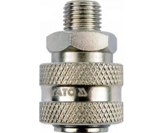 Быстроразъемное соединение рапид (мама)-1/4"M YATO YT-2390 