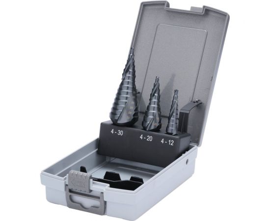 Набор сверл ступенчатых (3 шт; 4-30 мм; HSS-TiALN) Ruko 101026FRO 