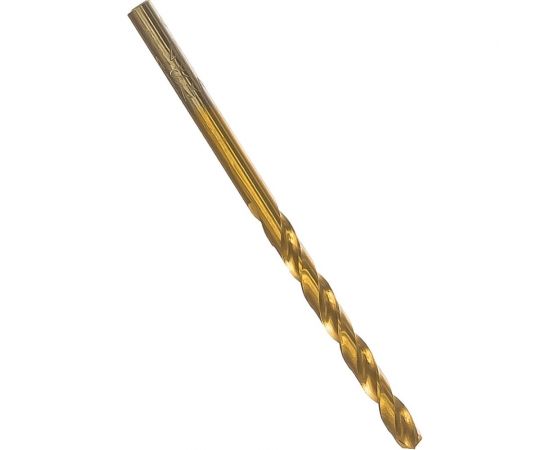 Сверло по металлу Профи (10 шт; 4.4 мм; HSS-TIN; бокс) Атака 8076840 