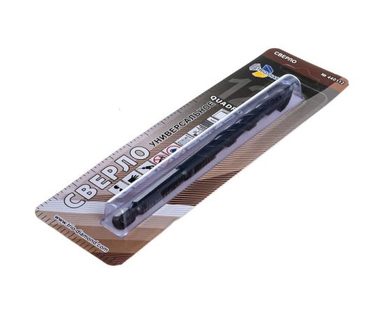 Сверло универсальное квадро 12 мм TRIO-DIAMOND 440112 – изображение 2