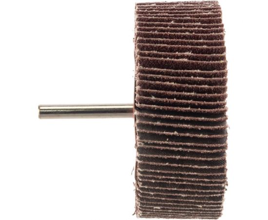 Круг лепестковый (80x30x6 мм; P80) для дрели MATRIX 74144 – изображение 2