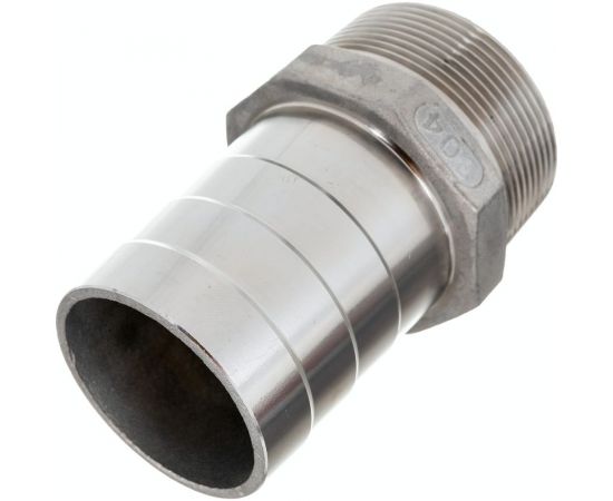 Ниппель для шланга нержавеющий (2""; 50 мм; AISI304) TITAN LOCK TL200HTM – изображение 2