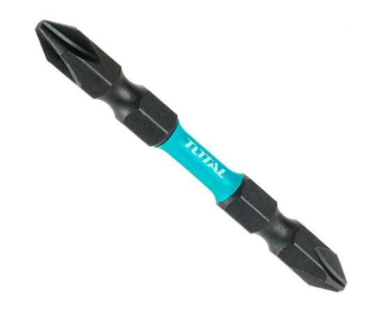 Набор ударных бит двухсторонних 10 шт, PH2, 65 мм TOTAL TACIM16PH233 – изображение 2