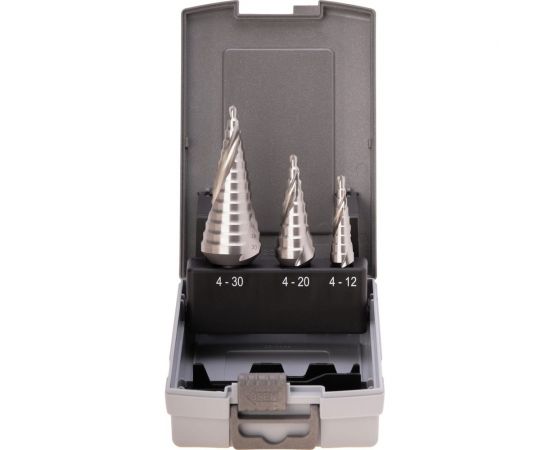 Набор сверл ступенчатых (3 шт; 4-30 мм; HSSE-Co 5) Ruko 101026ERO – изображение 2