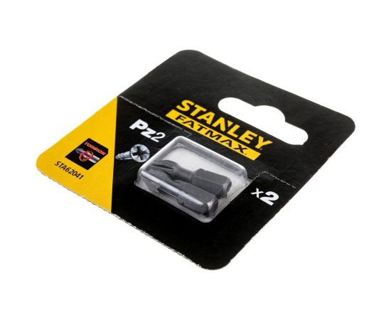 Биты FATMAX TORSION PZ2x25 мм, 2 шт Stanley STA62041-XJ – изображение 2