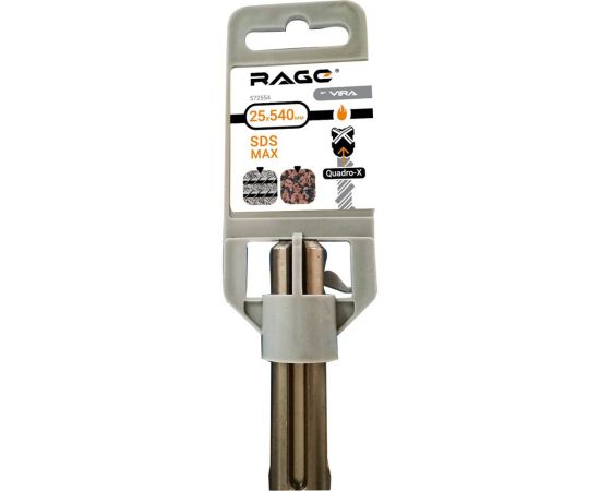 Бур по бетону 25x540 мм, SDS-Max RAGE by VIRA 572554 – изображение 2