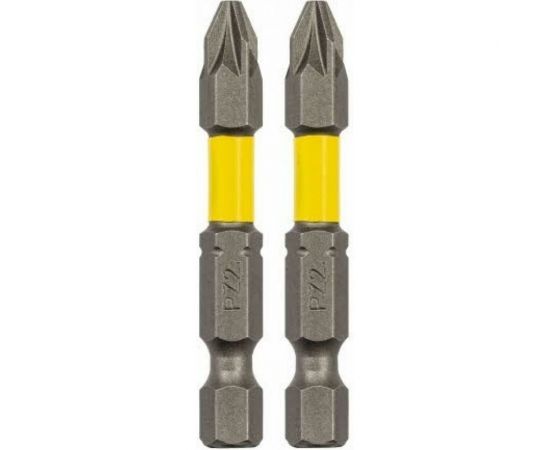 Биты FatMax Magnetic Screw Lock PZ2x50 мм, 2 шт Stanley STA62855-XJ – изображение 2