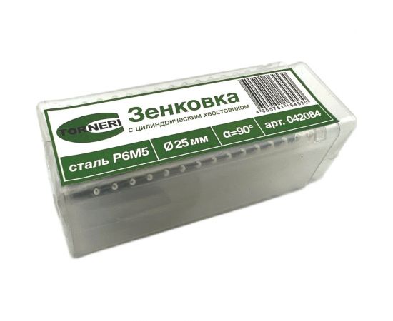 Зенковка ц/х 25 мм, 90 градусов, Р6М5 TORNERI 042084 – изображение 3