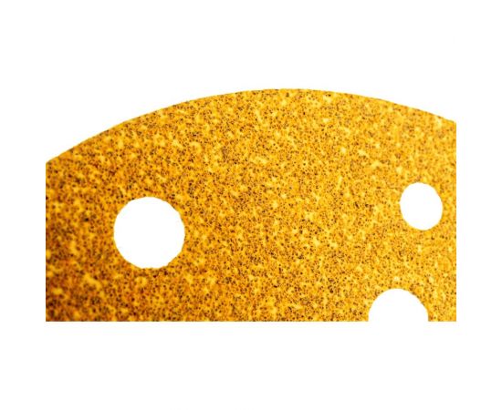 Абразив на бумажной основе в кругах 15 отв D 150 Р80 набор 10 шт Schtaer 255 Abrasive paper 255Sc80 – изображение 3