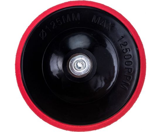 Тарелка опорная для УШМ и дрели 125 мм + набор кругов Р80, 5 шт VIRA 558319 – изображение 3