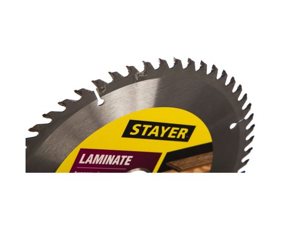 Пильный диск Laminate line для ламината (230x30 мм, 56Т) Stayer 3684-230-30-56 – изображение 3