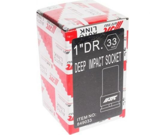 Головка торцевая 1” 33 ударная высокая L=90мм JTC 849033 – изображение 3