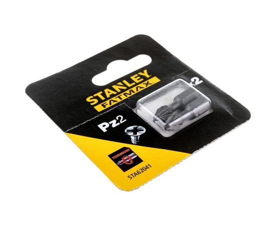 Биты FATMAX TORSION PZ2x25 мм, 2 шт Stanley STA62041-XJ – изображение 3