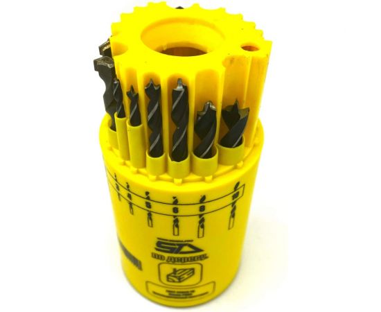 Набор сверл по металлу/бетону/дереву STV 18 шт, 3-10 мм Sekira 00-00013295 – изображение 4