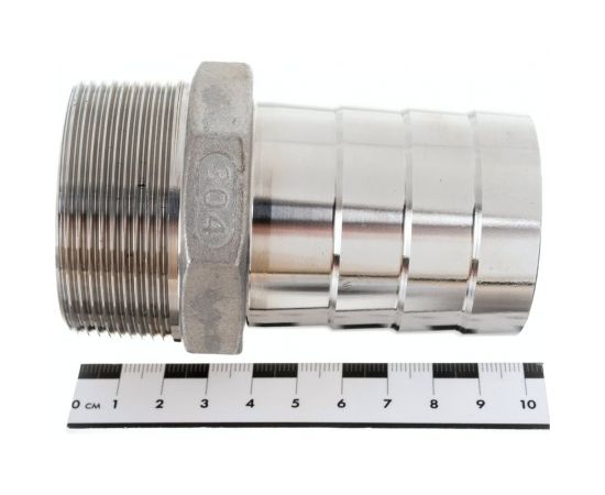 Ниппель для шланга нержавеющий (2""; 50 мм; AISI304) TITAN LOCK TL200HTM – изображение 4