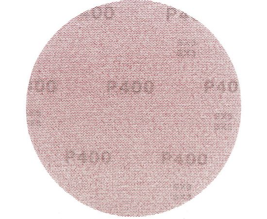 Круг шлифовальный SUN NET X313T (5 шт; 150 мм; на липучке; сетка; P400) SUNMIGHT 82216R – изображение 4