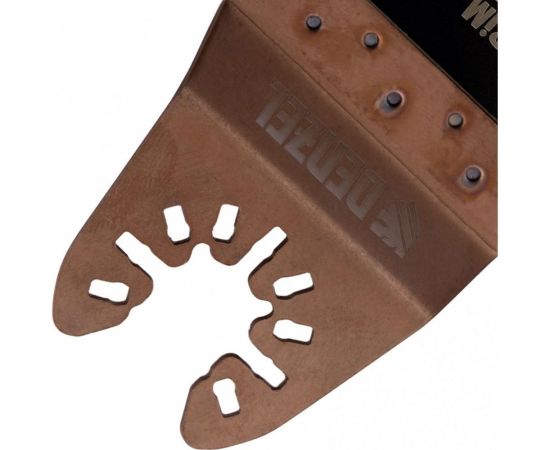 Насадка режущая прямая BiM по металлу и дереву 65x1.2 мм мелкий зуб для МФИ Denzel 782303 – изображение 4