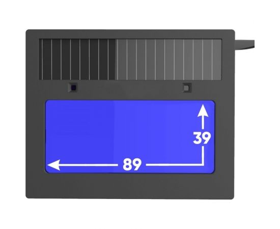 Маска сварщика хамелеон COMFORT АСФ 505 синий глянец Start 51ST505B – изображение 4
