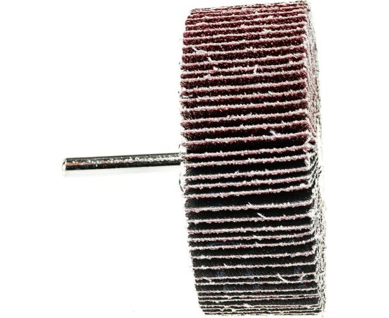 Круг лепестковый (80x30x6 мм; P80) для дрели MATRIX 74144 – изображение 6