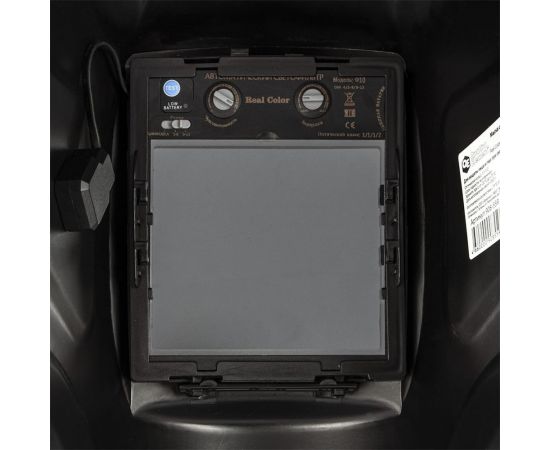 Маска сварочная ULTRA F10 DIN 5-8/9-13, Хамелеон, коробка QUATTRO ELEMENTI 908-559 – изображение 7