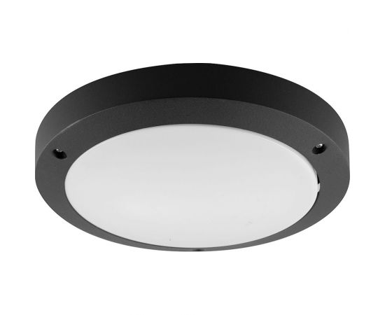 Садово-парковый светильник FERON DH030 230V без лампы E27, 270х75 мм, черный 11868 