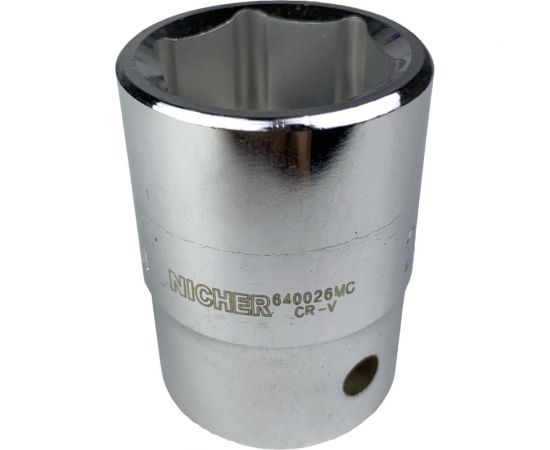 Головка 6-гранная (26 мм; 3/4"") NICHER 640026MC 