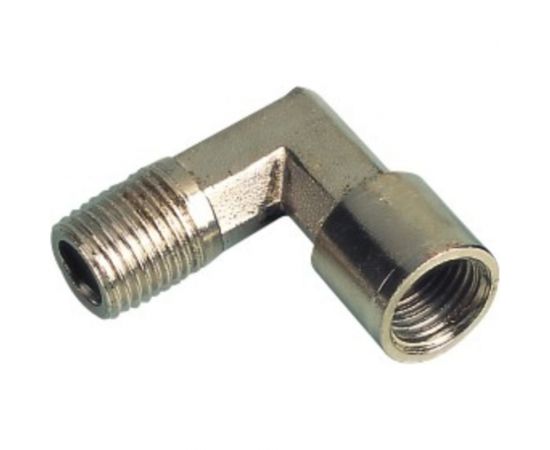 Уголок резьба наружная и внутренняя 1/4" Pegas pneumatic 3702 