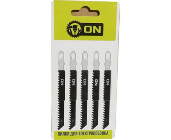 Пилки T-111C (5 шт; 75х3 мм; HCS) для электролобзика ON 15-04-010 