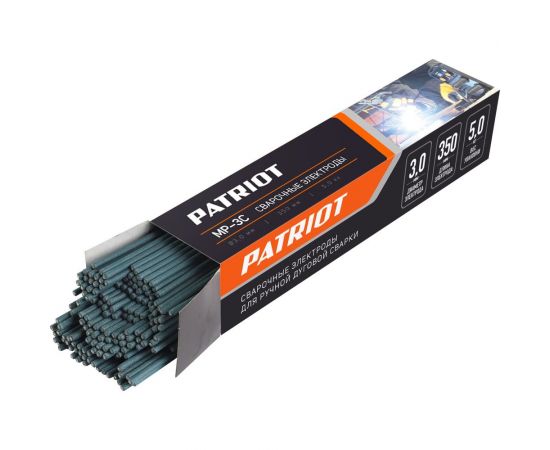 Электроды сварочные МР-3С 3 мм, 350 мм, 5 кг Patriot 605012205 