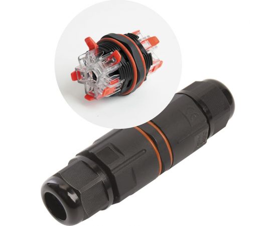 5-контактный соединитель-коннектор для проводов FERON LD535, с пружинным контактом, 41920 