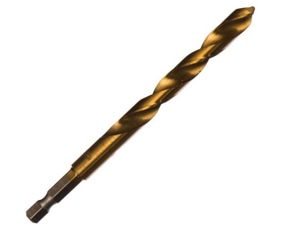 Сверло по металлу HSS TIN 3.8x95 мм, 6-ти гранный хвостовик РемоКолор 35-5-838 
