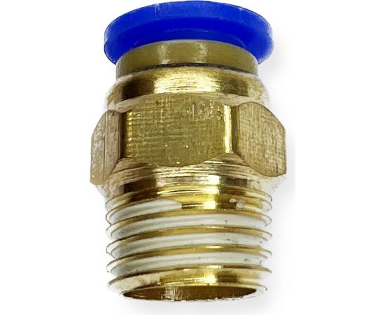 Фитинг цанговый прямой металлический 12 мм, наружная резьба 1/4"" ARMA CF M1/4-12 