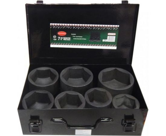 Набор торцевых ударных головок (7 шт; 46-75 мм; 1DR) ROCKFORCE RF-8071MPB 