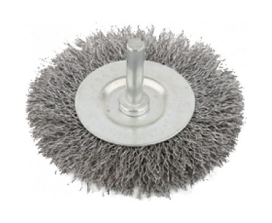Щетка-крацовка плоская со шпилькой (40 мм; стальная витая проволока) Pobedit 2122304 