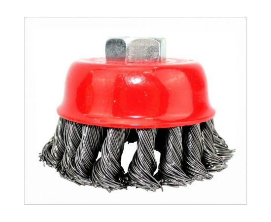 Щетка металлическая ON крученая чашка (75 мм; М14) для УШМ 20-04-075 