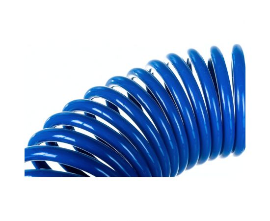 Шланг спиральный полиуретановый с быстроразъёмными соединениями 10x6.5 мм, 10 м PI TOOLS 6859 – изображение 2