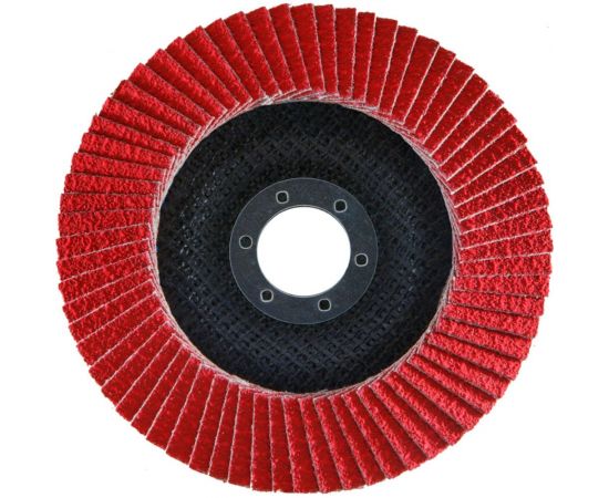 Круг лепестковый торцевой AGGRESSOR-PRO 2 (125x22 мм; V; P60) TOTFLEX 4631148128255 – изображение 2