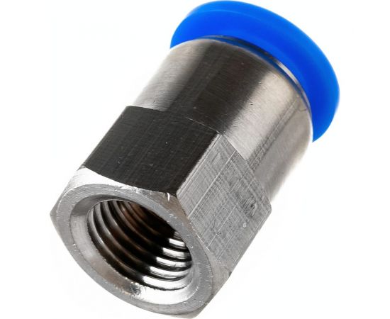 Фитинг металлический 12 мм - внутренняя резьба 1/4" Pegas pneumatic 5213 – изображение 2