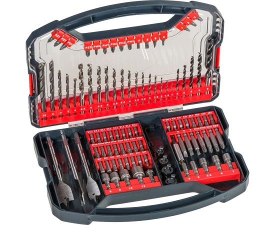 Набор бит, сверл, головок 101 предмет kwb 109110 – изображение 2