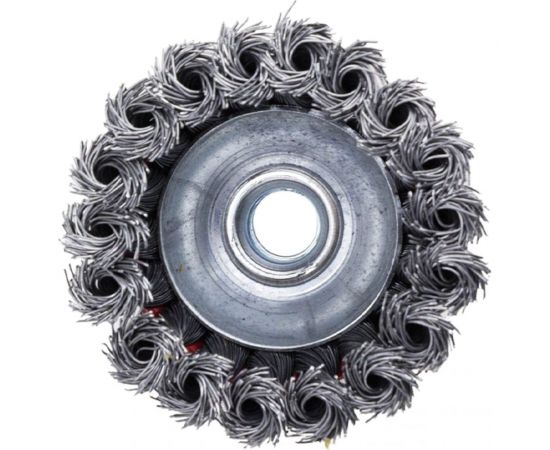 Щетка металлическая ON крученая чашка (75 мм; М14) для УШМ 20-04-075 – изображение 3