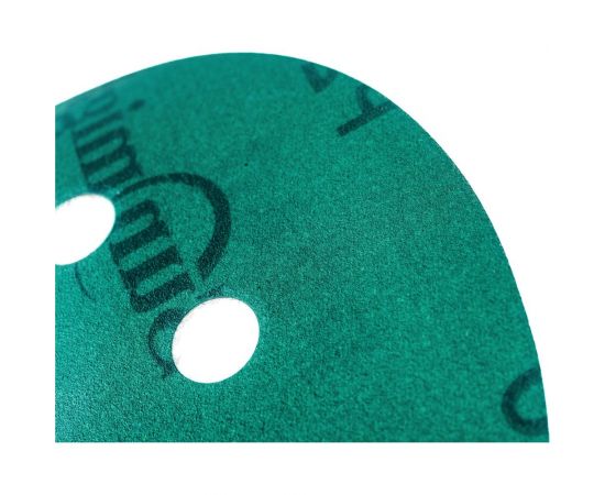Круг шлифовальный FILM L312TV (100 шт; 125 мм; на липучке; 8 отв; зелёный; P240) SUNMIGHT 53212 – изображение 3
