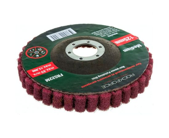 Круг зачистной абразивный 125x22.2 мм Rockforce RF-FR522M – изображение 3
