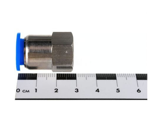 Фитинг металлический 12 мм - внутренняя резьба 1/4" Pegas pneumatic 5213 – изображение 3