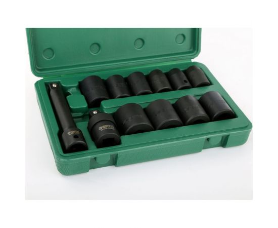 Головки ударные дюймовые 1/2"", 12 предметов Sata 09008 – изображение 3