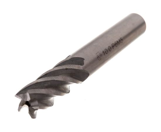 Фреза концевая (10х72х22 мм; Р6М5; 5 перая; ц/х) GRIFF a300045 – изображение 4