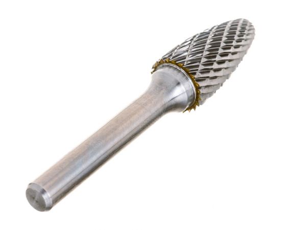 Борфреза твердосплавная гиперболическая с закруглённой головкой тип FRBF ROTORICA F1225X06 – изображение 4