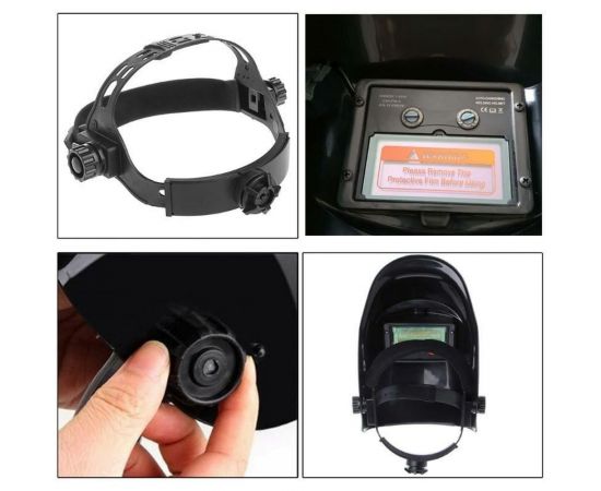 Сварочная маска TRQ-006 с автозатемнением SHEDU 22006 – изображение 4