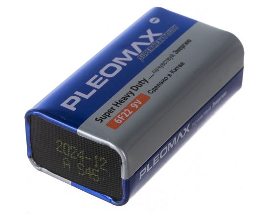Батарейка Pleomax 6F221S 10/200/10400 00000993 – изображение 5