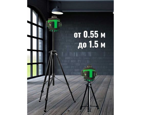 Штатив тренога усиленный 1.5 м для лазерного уровня LT ШТ-Т03-1.5 – изображение 9
