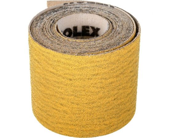 Материал абразивный в рулоне (4 м; 70 мм; Р80; на липучке) HOLEX HAS-4370 